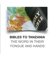 Swahili Bibles in the hands of new believers back up the truth of Scripture with the love of US Christians